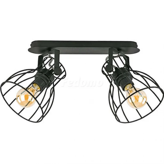 2121 Alano Black 2 TK Lighting Alano 2121 Black 2