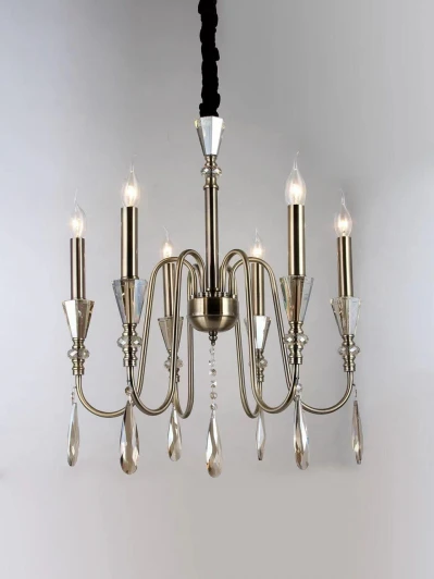 000067379 Подвесная люстра PL3714-8 AB Мелодия Света PL1N 000067379