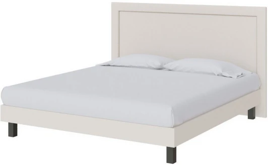 2032109 PROxSON Кровать London Boxspring Lift (Ткань: Рогожка Savana Milk (молочный)) 180x200