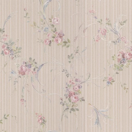 4163(44615) Обои виниловые Zambaiti Satin Flowers 4163(44615) 10,05 x 0,53 м