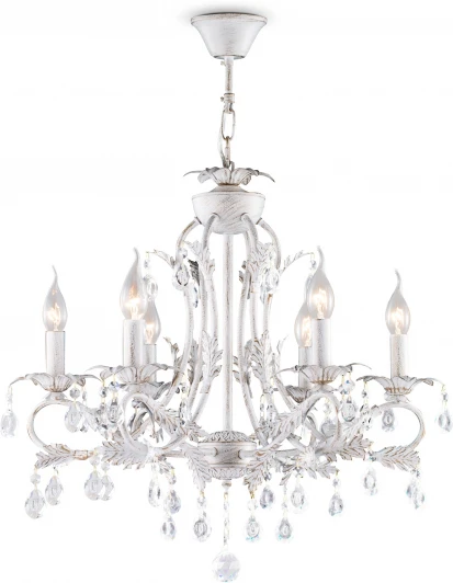 FR3040-PL-06-WG Подвесная люстра Freya Dezi FR3040-PL-06-WG (220V, подвески, на цепи, подсвечник, свеча)