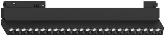 48720 Светильник светодиодный трековый низковольтный Feron MGN301 LensFold 48720 24W, 2160 Lm, 4000К, черный