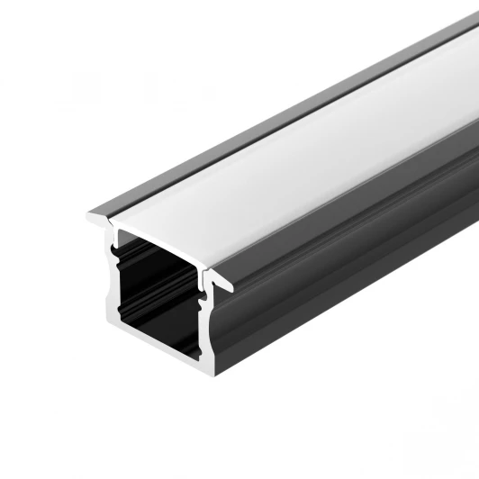 044278 Профиль LINE-2315-F-2000 ANOD BLACK (Arlight, Алюминий) 044278