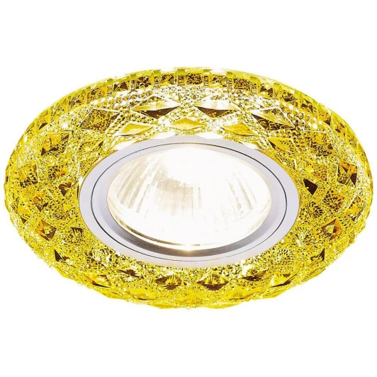 S288 GD Встраиваемый точечный светильник Ambrella Декоративные Кристалл Лайт S288 GD