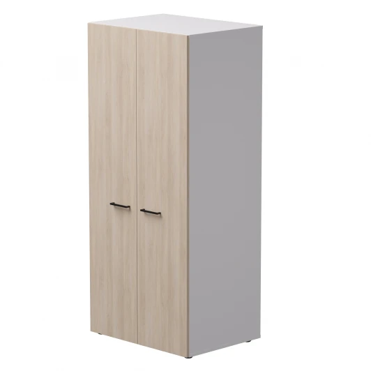 254H006W3/DY Гардероб глубокий Everprof EVO (ЭВО) 800х602x1835 Белый/Дуб Соната 254H006W3/DY