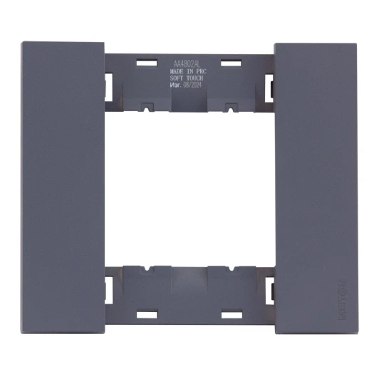AA4802AL Рамка 1-ая графит матовый Meiton AA4802AL