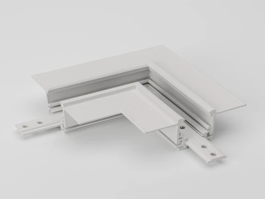 SY-LINK-CNLV-T2S-WH Коннектор угловой горизонтальный для встраиваемого низкопрофильного шинопровода Lumker SY-LINK SY-LINK-CNLV-T2S-WH