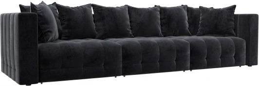 128778 Диван прямой Лига-052 НПБ Лонг Лига Диванов (Велюр) арт.128778