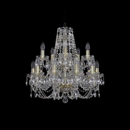 1406/10+5/195/2d/G Подвесная люстра Bohemia 1406 1406/10+5/195/2d/G