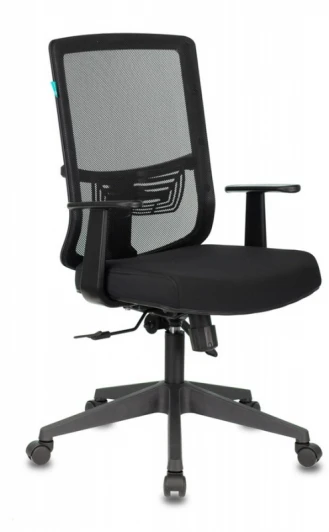 MC-611T/B/26-28 Кресло Бюрократ MC-611T черный TW-01 26-28 сетка/ткань крестовина пластик