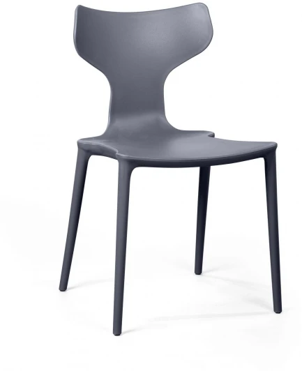 2001000000562 Стул Enzo, первичный пластик серый Top Concept ENZO 2001000000562