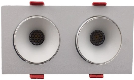 AM480-2 WH+WH 15,4W Встраиваемый точечный светильник AM Group AM480-2 WH+WH 15,4W