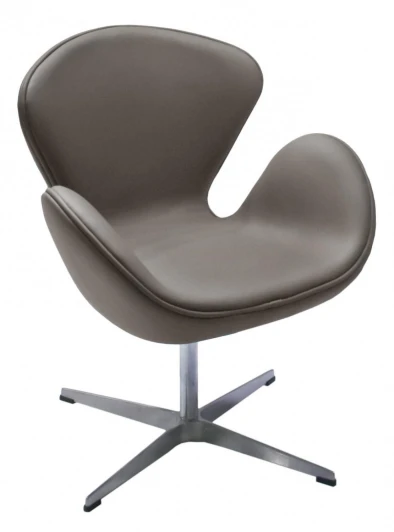 FR 0570 Кресло SWAN CHAIR тёмный латте