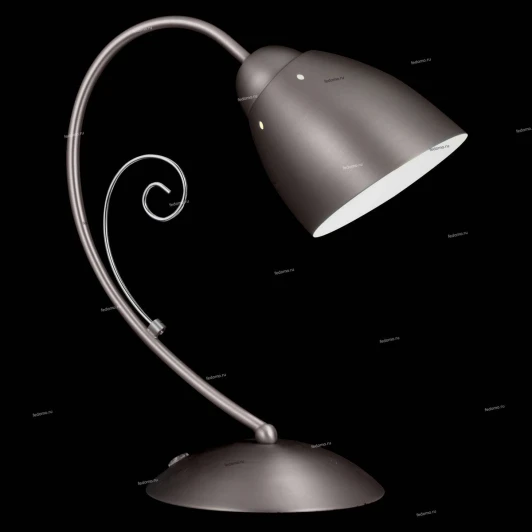 81001-1T STAIN NICKEL Настольная лампа Natali Kovaltseva Marquis, 1 плафон, никель с хромом