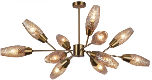 10165/12PL Copper Потолочная люстра Escada Desire 10165/12PL Copper