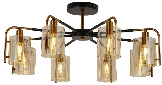 671/8P Потолочная люстра на штанге Escada 671/8P (220V)