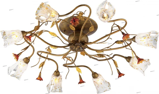 1810/8 Потолочная люстра Odeon Light Ornata 1810/8