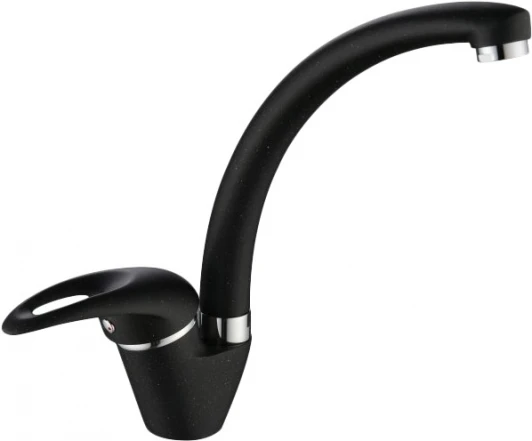 Ho212057-308 Смеситель Paulmark Holstein Ho212057-308 для кухонной мойки, черный