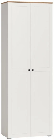 560062 Шкаф Опра 16.307 (Опра 16.307 белый PE шагрень / дуб золотой craft) Mobi арт.560062