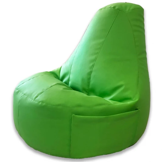 3710701 Кресло Dreambag Комфорт Зеленое ЭкоКожа (Классический) 3710701