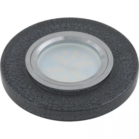 DLS-L104 GU5.3 CHROME/BLACK Встраиваемый точечный светильник Fametto Luciole DLS-L104 GU5.3 CHROME/BLACK
