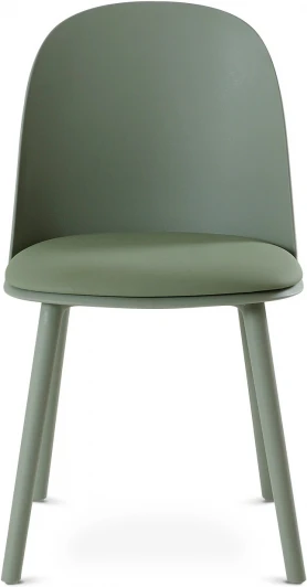 931980 Обеденный стул Amato ОГОГО Обстановочка! (Экокожа/Зеленый) арт.931980