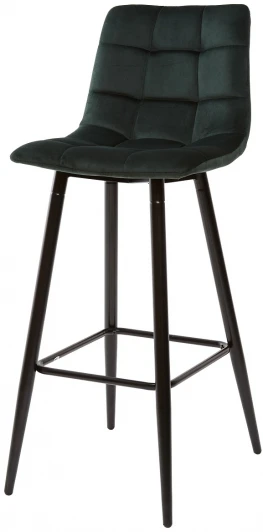 XS2694UF91014 Барный стул M-City LECCO UF910-14 DARK GREEN, велюр