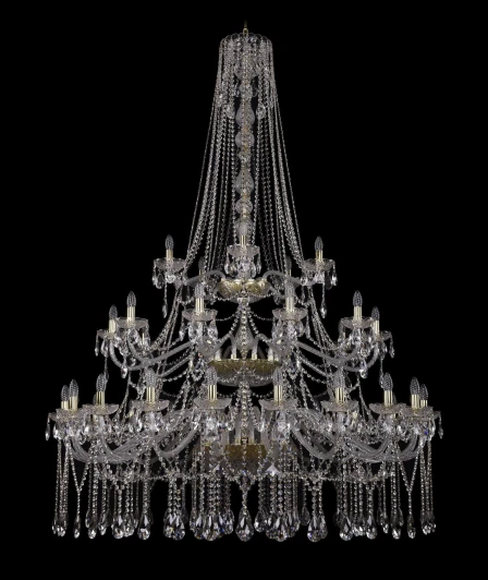 1413/20+10+5/530/h-201/3d G Подвесная люстра Bohemia 1413 1413/20+10+5/530/h-201/3d/G