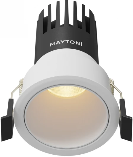 DL116-10W-2.7K-W Встраиваемый светильник Maytoni Dip DL116-10W-2.7K-W (LED, 220V, круглые)