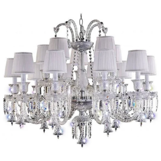 PRINCESS SP10+5 Подвесная люстра Crystal Lux Princess SP10+5 (220V, подвески, на цепи)