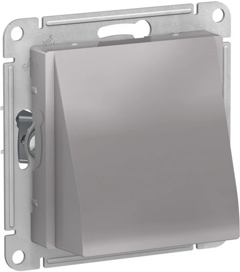 ATN000399 Вывод кабеля встраиваемый (алюминий) Systeme Electric AtlasDesign ATN000399