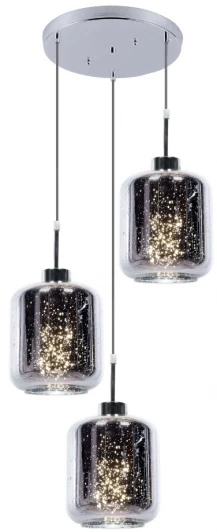 LDP 6811-3 RD CHR Подвесной светильник Lumina Deco LDP 6811-3 RD CHR (220V, на проводе)