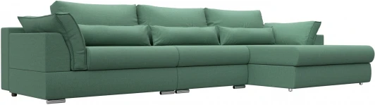 123509 Диван угловой Пекин Long угол правый Лига Диванов (Рогожка) арт.123509