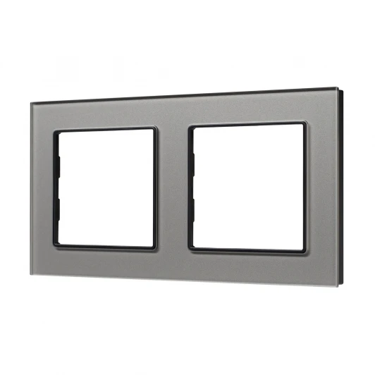 043798 Рамка стеклянная FRM-GLARE-GS-2-GR (Arlight) 043798