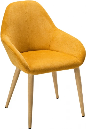 4101190h_ЖёлтНДуб Стул Kent Желт/Натуральный Дуб R-Home арт.4101190h_ЖелтНДуб