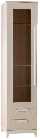 4009260H_Жемчуг Шкаф R-Home витрина Сканди Жемчужно-белый