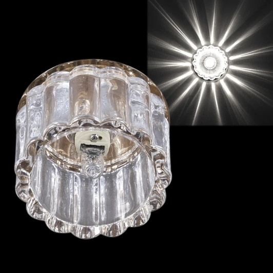 131061/CT G9 GD/CL Встраиваемый точечный светильник Sneha 131061/CT G9 GD/CL (220V, круглые)