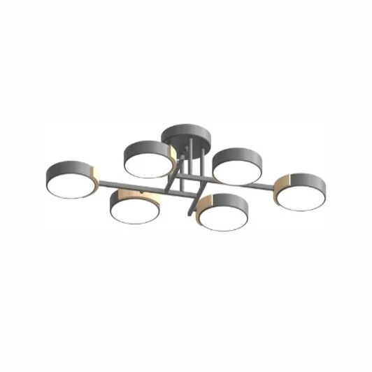 L3211-830 GR Потолочная люстра светодиодная на штанге LED4U LED4U L3211-830 GR