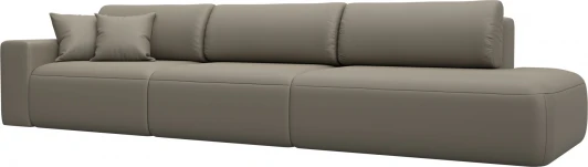 127689L Диван прямой Лига-036 НПБ Модерн Лонг подлокотник слева Лига Диванов (Экокожа) арт.127689L