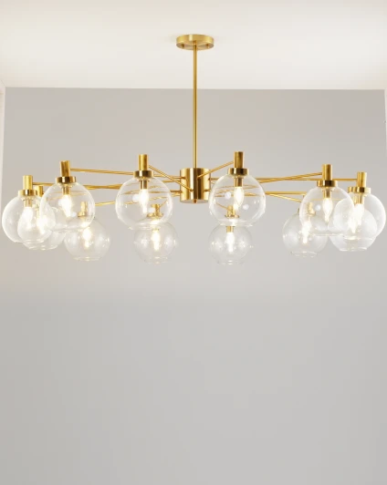V10341-12P Потолочная люстра на штанге Moderli Bizet V10341-12P (220V, шарики)