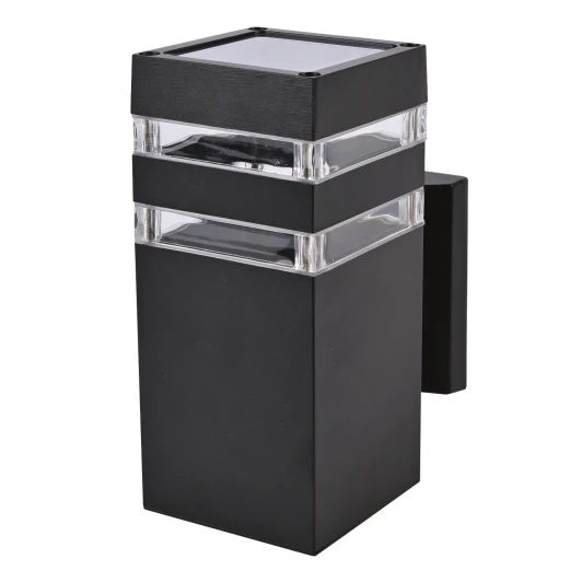 UUL-S23A 60W/E27 IP65 BLACK Настенный светильник уличный под лампу Е27 черный Uniel UUL-S23A 60W/E27 IP65 BLACK