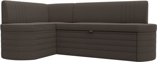 122531L Диван кухонный угловой Токио левый угол Лига Диванов (Рогожка) арт.122531L