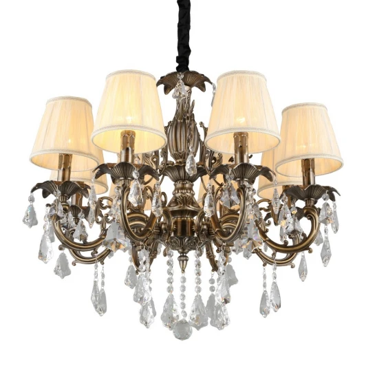 OML-30813-08 Подвесная люстра Omnilux Catanzaro OML-30813-08 (220V, подвески, на цепи)