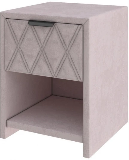 2028083 PROxSON Тумба Side (Ткань: Велюр Teddy Лунный) 44x45