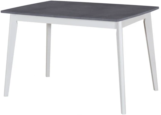 RF 0008 Стол Oslo раскладной 120-160x80x76см, Бетон Портленд, белый Bradex Home RF 0008