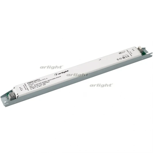 025479 Блок питания ARV-24100-LONG-PFC-A (24V, 4.2A, 100W) (IP20 Металл) 025479 Arlight ARV