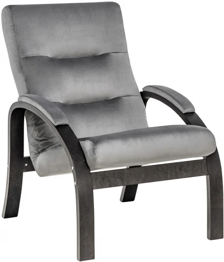 2500000189128 Кресло Leset Лион (Фанера,Шпон березы/Велюр) Leset арт.2500000189128