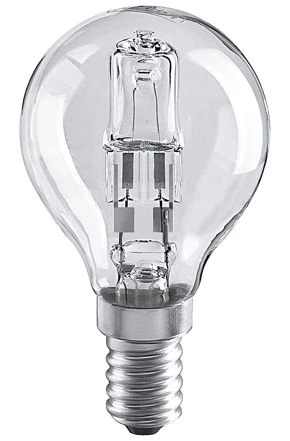 Шар G45 28W E14 (HSG45 28W E14) Лампочка галогенная шар прозрачная E14 28W 220V 420 lm Elektrostandard Шар G45 28W E14 (HSG45 28W E14)