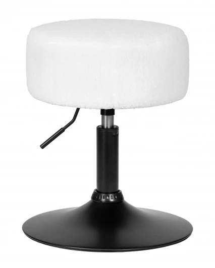 LM-2050_B-M_CB-white Пуф DOBRIN DANNY BLACK Белый