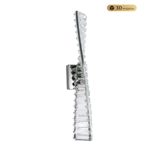 MS.88910.01 CR Бра светодиодное хрустальное Modelux MODESTYLE MS.88910.01 CR